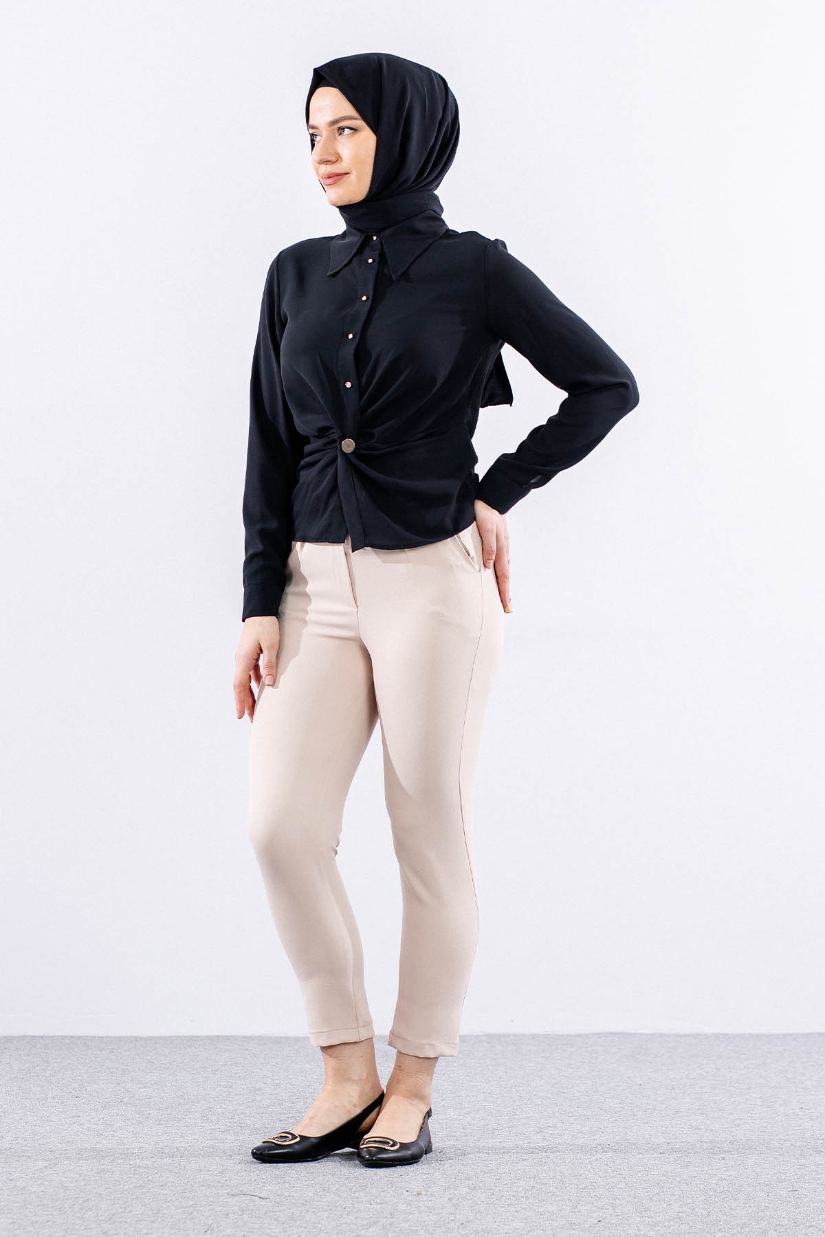 P4708 Pantolon 36-42 - Bej - 3