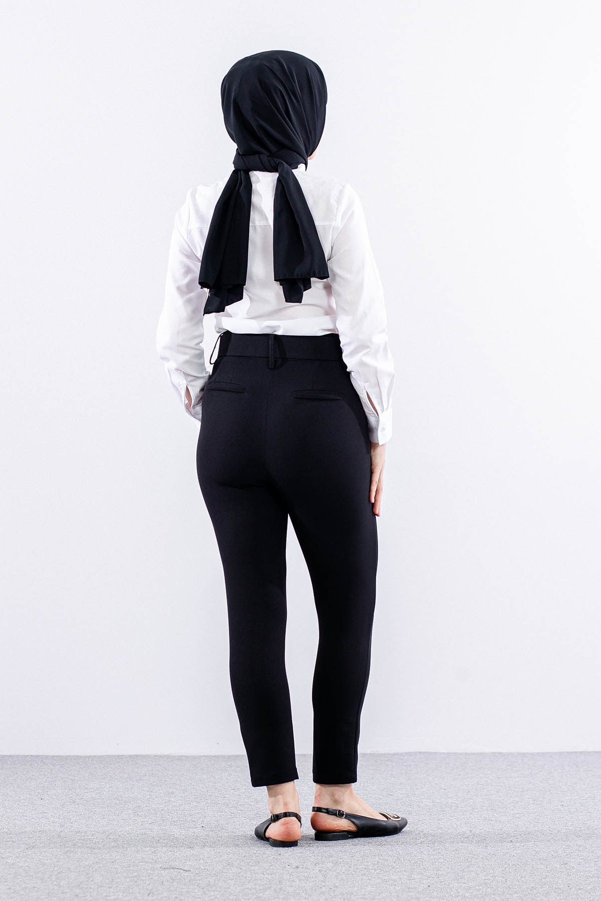 P4708 Pantolon 36-42 - Siyah - 4