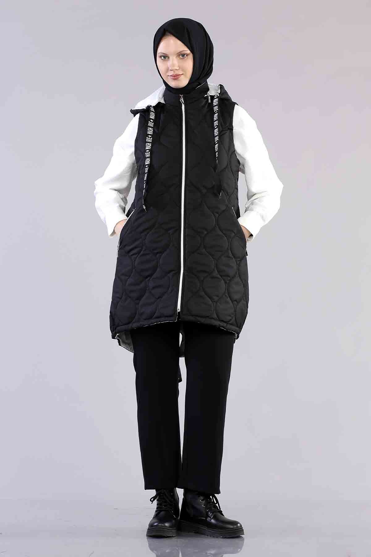 R277 şişme Yelek 1-2-3-4 - Siyah_beyaz - 2