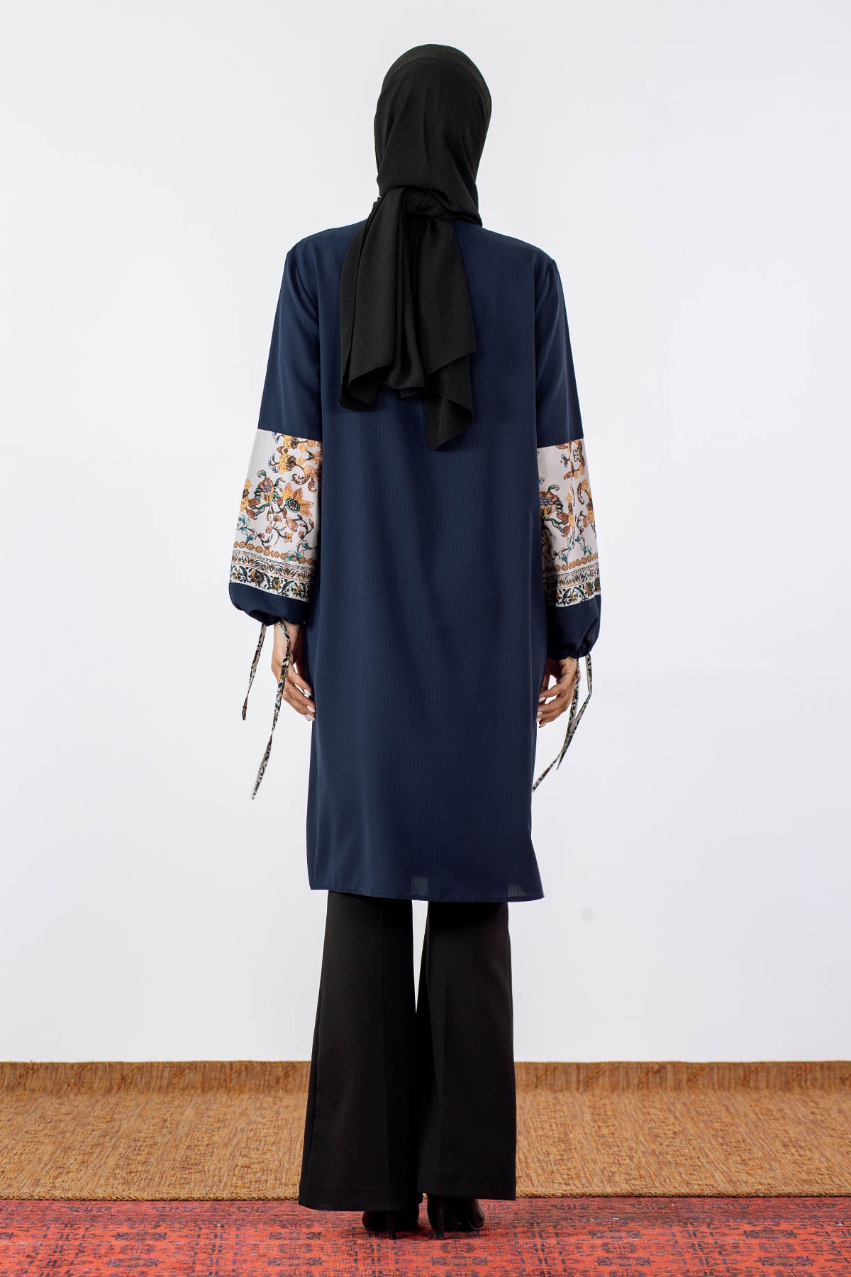 S7006 Tunik 40-50 K.dsn - Lacivert - 5