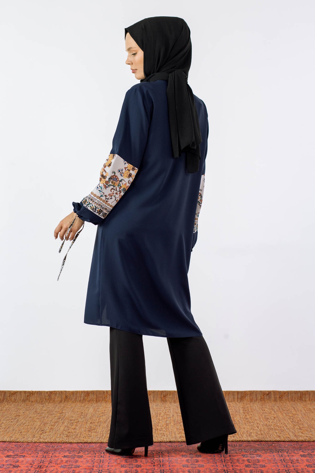 S7006 Tunik 40-50 K.dsn - Lacivert - 6