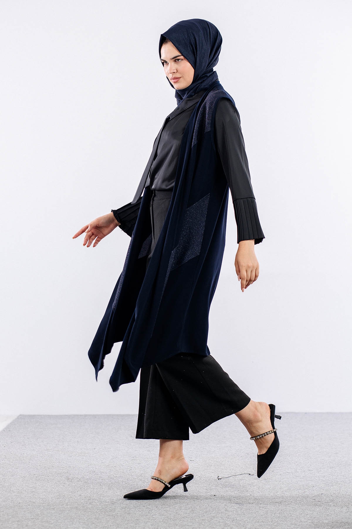 Sevda Yelek 4-5-6-7 - Lacivert - 3