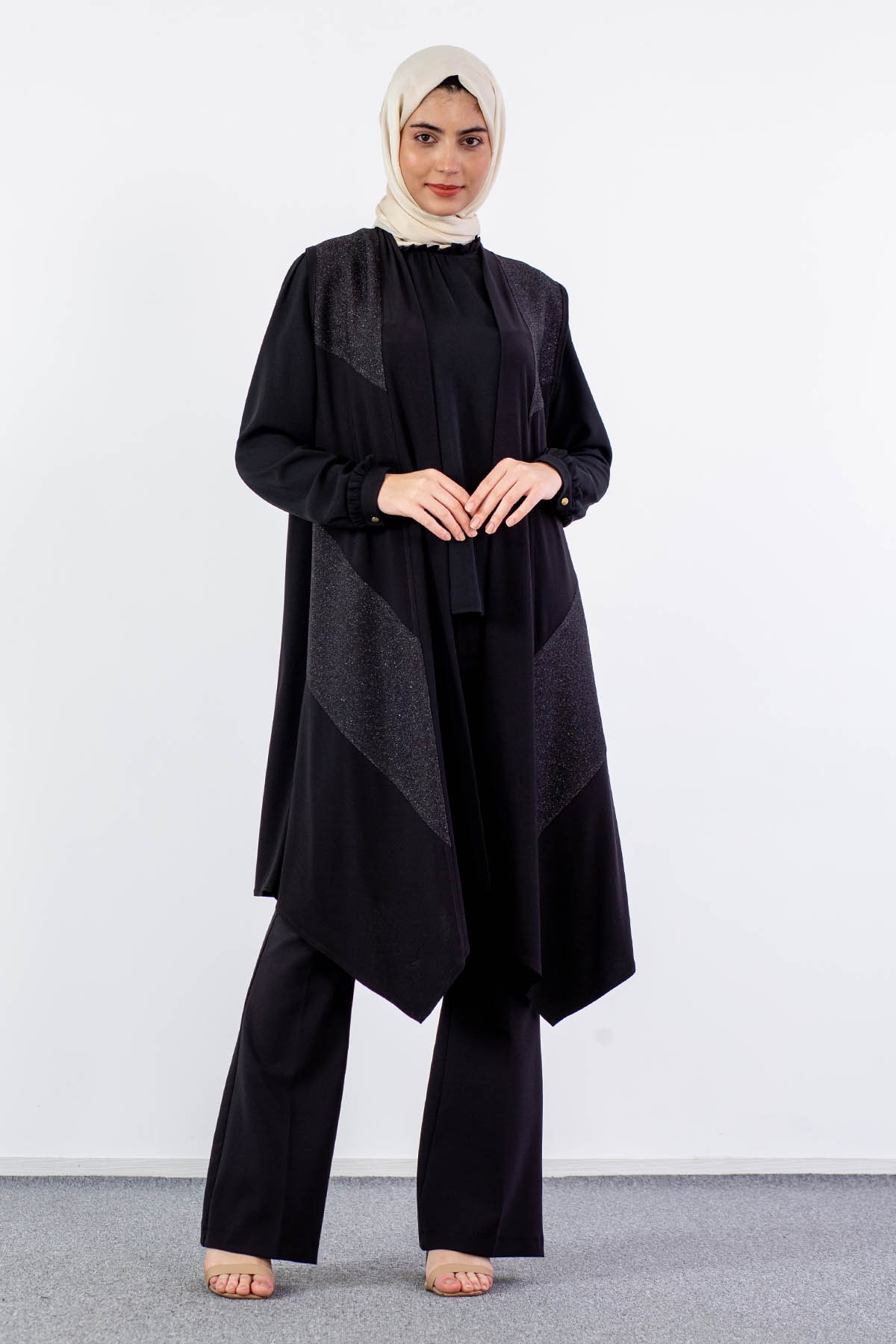 Sevda Yelek 4-5-6-7 - Siyah - 1