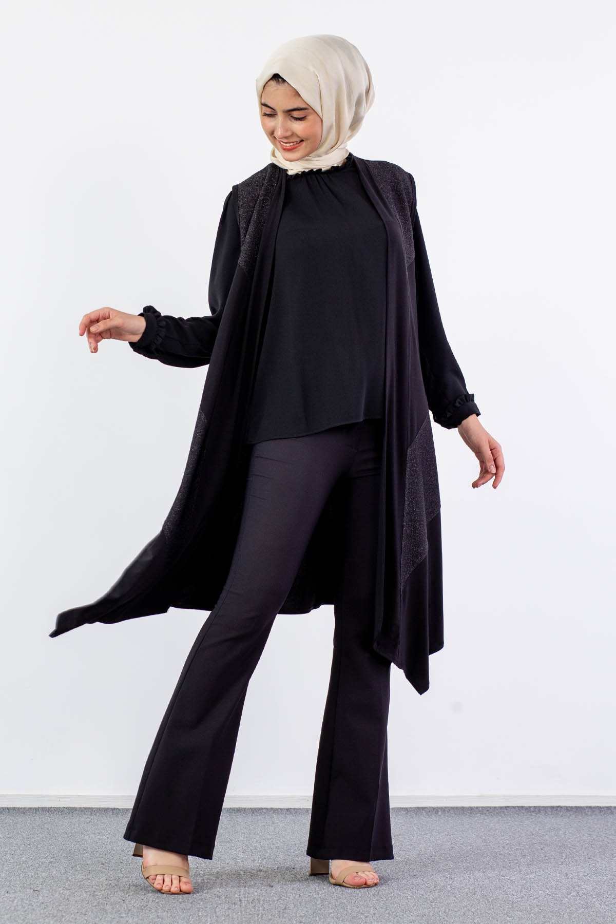 Sevda Yelek 4-5-6-7 - Siyah - 2