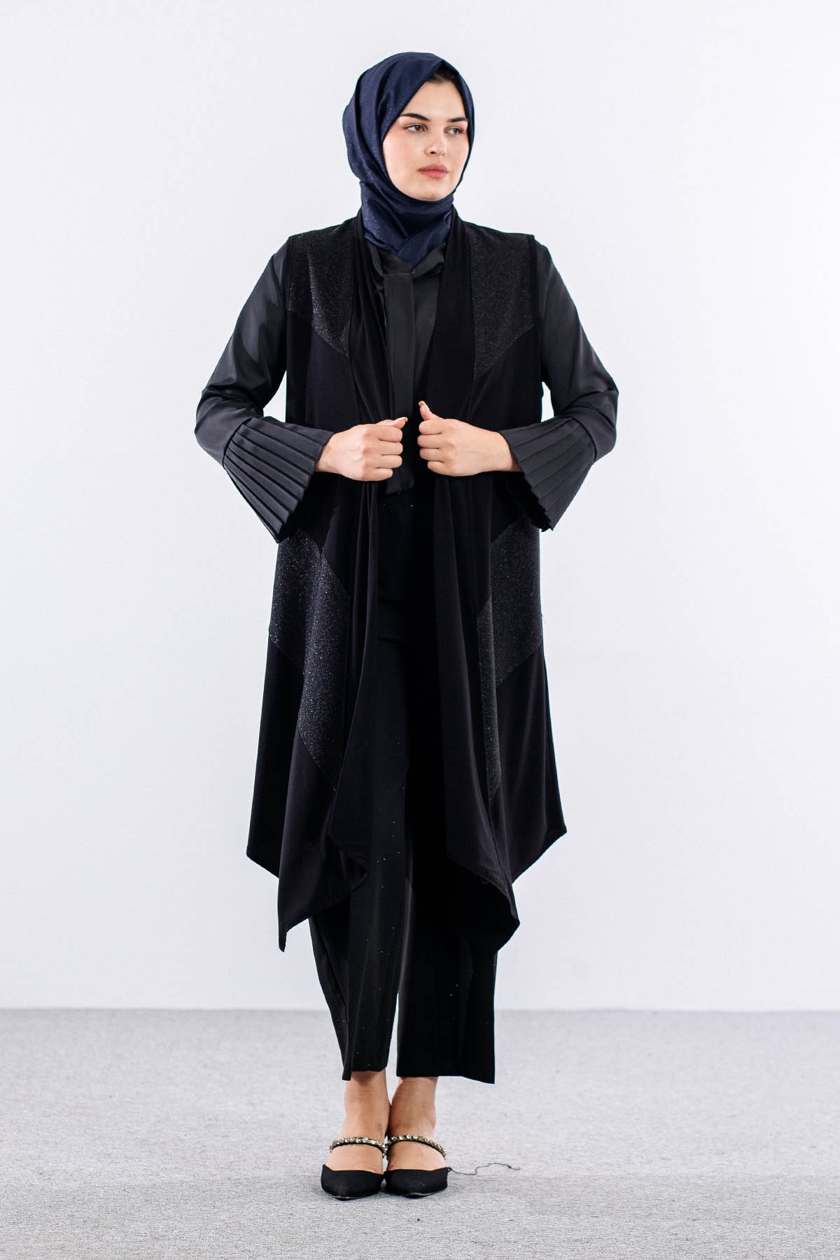 Sevda Yelek 4-5-6-7 - Siyah  - - 1