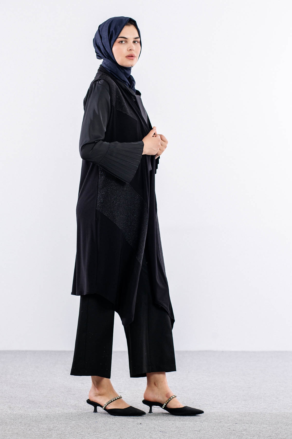 Sevda Yelek 4-5-6-7 - Siyah  - - 3