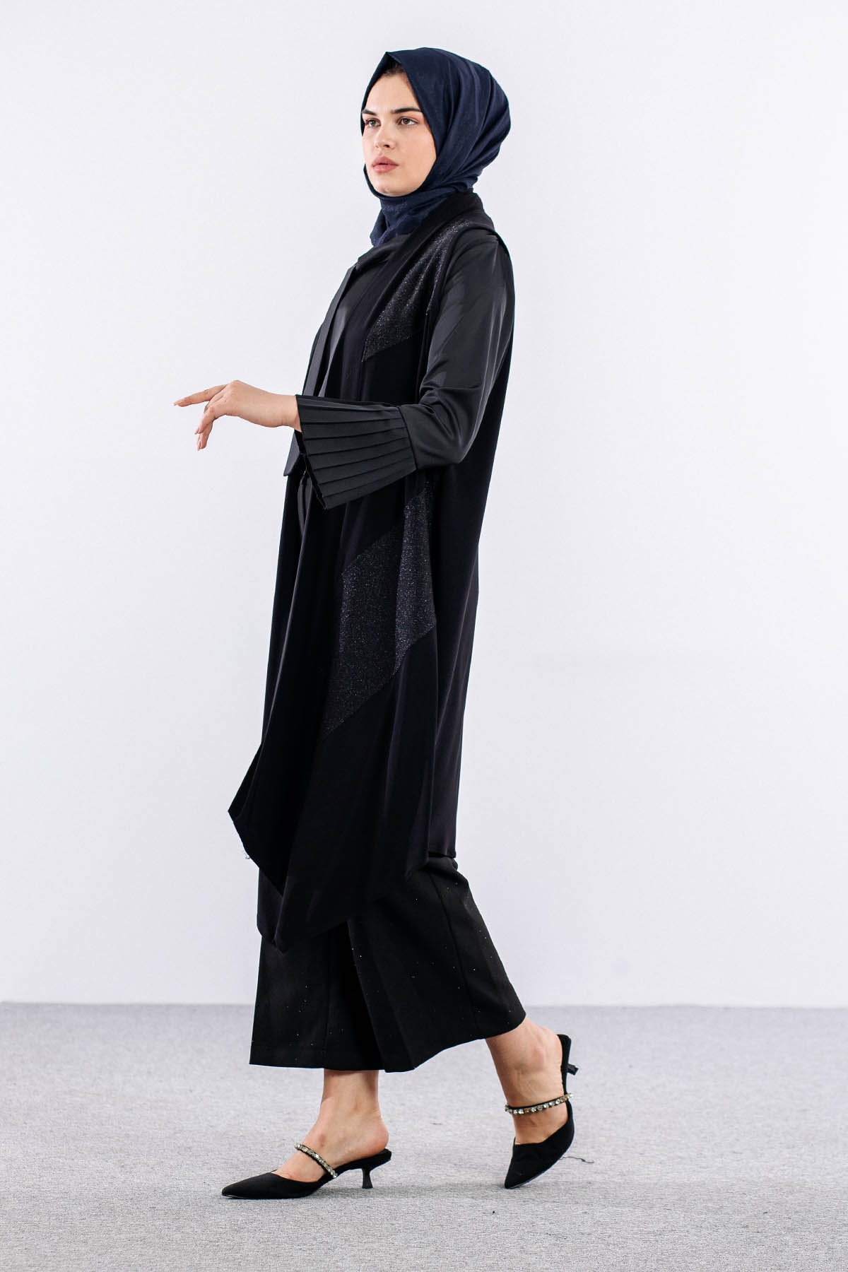 Sevda Yelek 4-5-6-7 - Siyah  - - 4