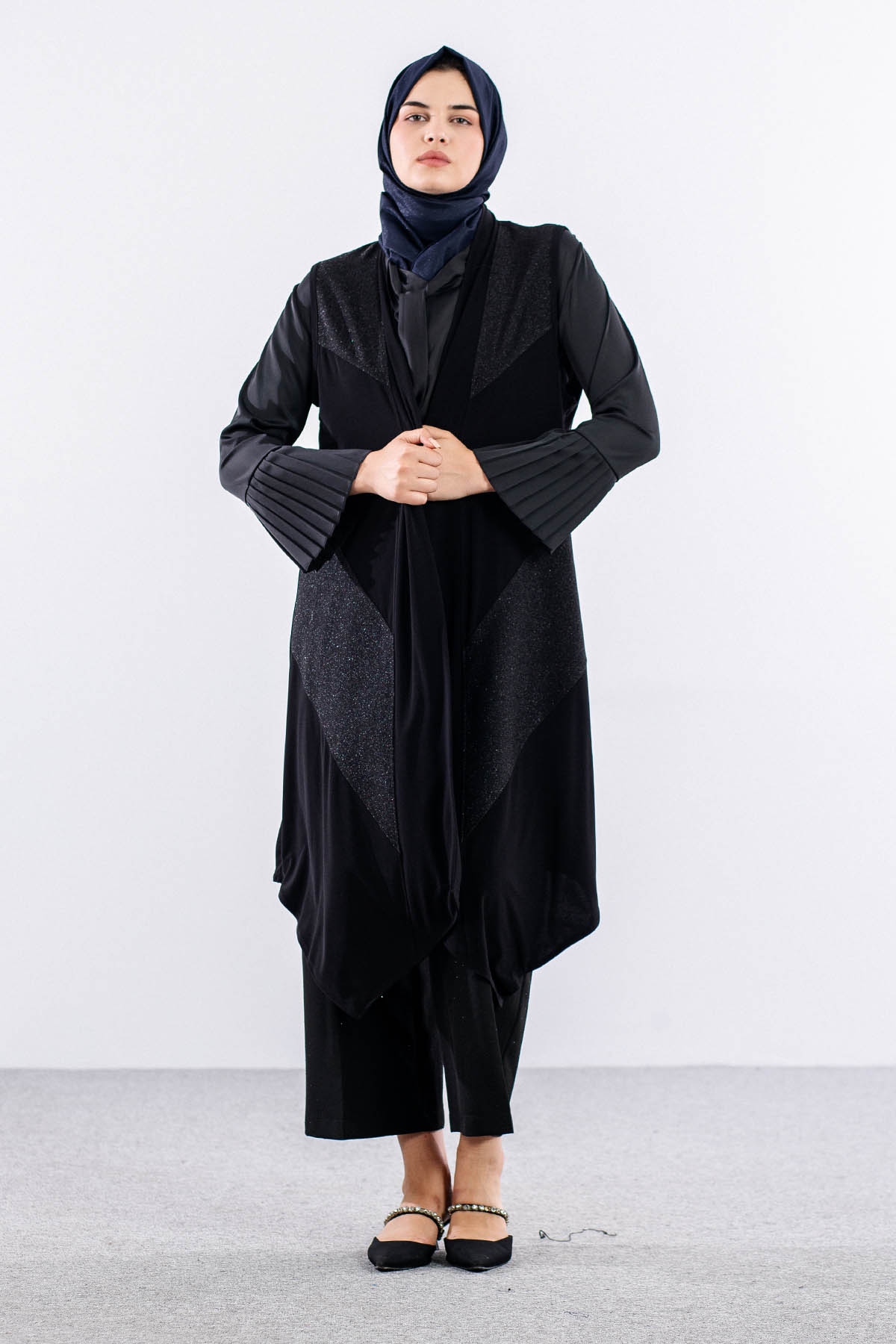 Sevda Yelek 4-5-6-7 - Siyah  - - 5