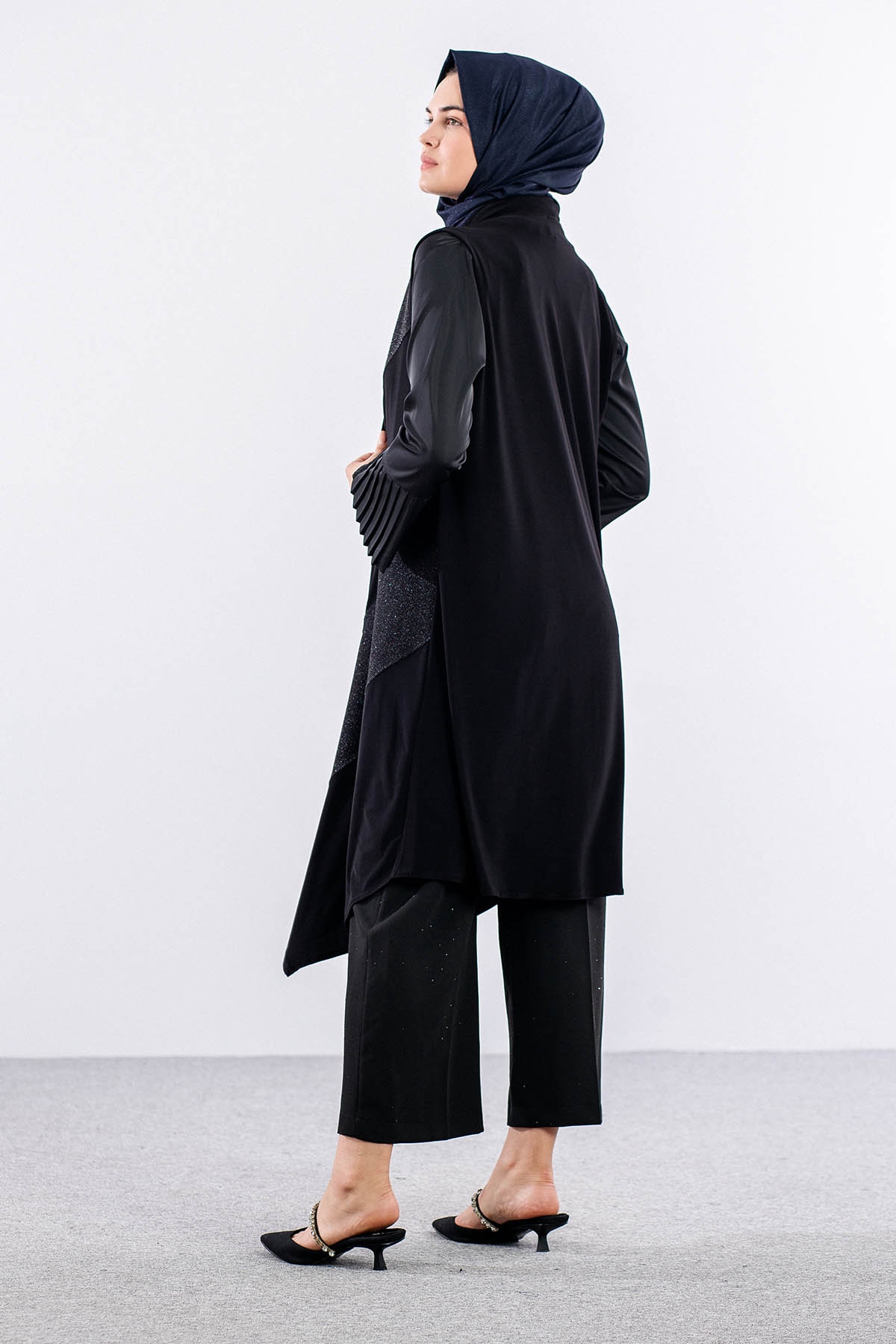 Sevda Yelek 4-5-6-7 - Siyah  - - 6