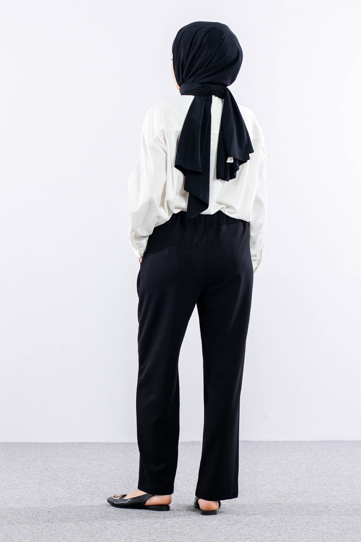 Sude Pantolon 3-4-5-6 - Siyah  - - 4