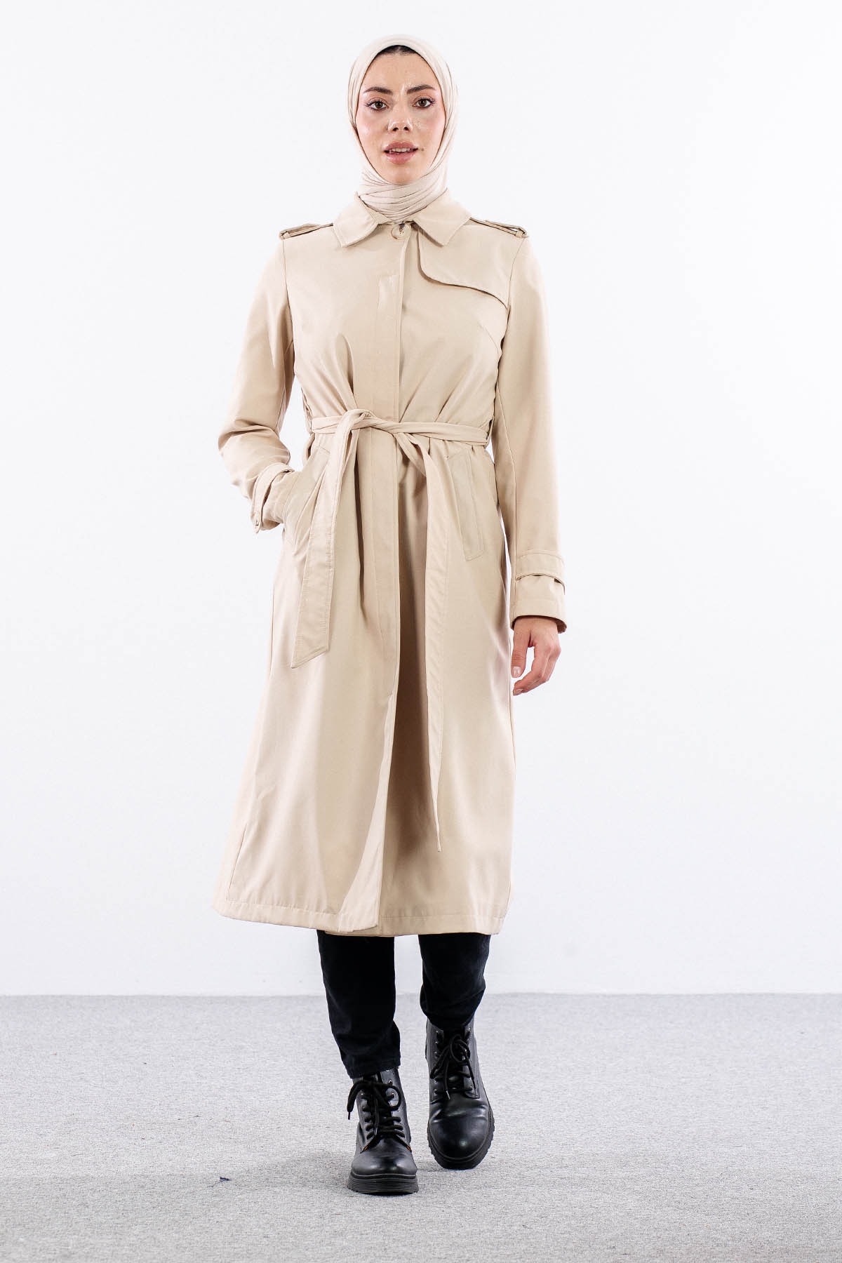 T1561 Trenç Kap 38-48 - Bej - 1