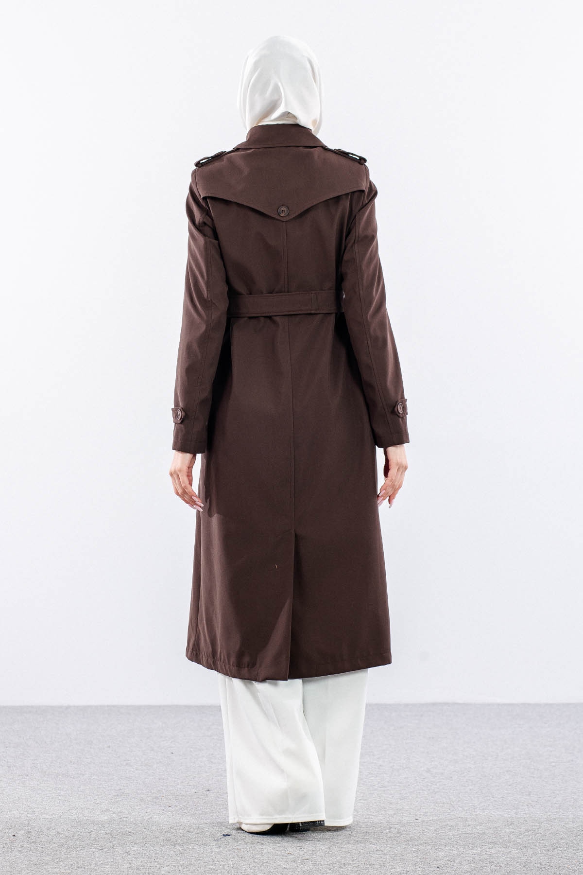 T1561 Trenç Kap 38-48 - Kahve - 5