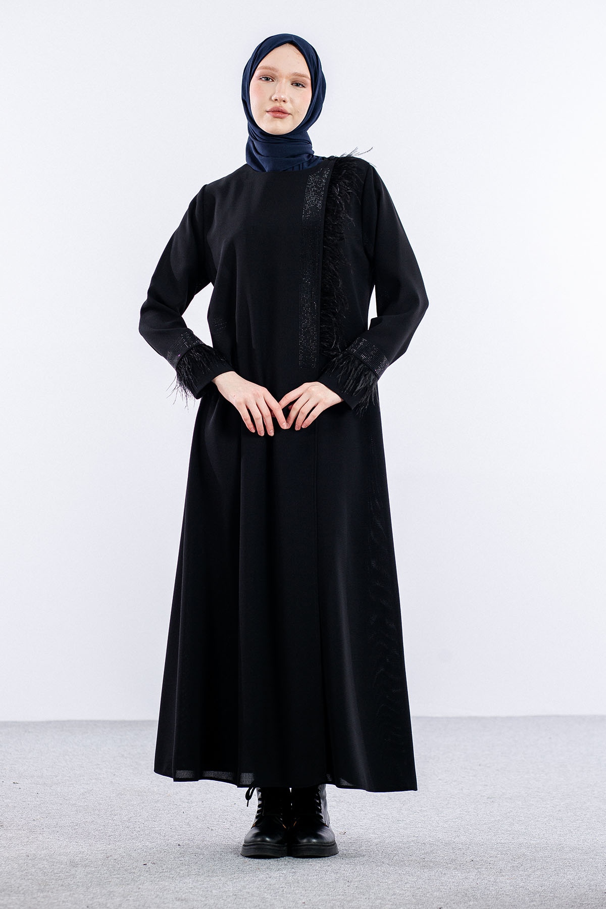 Y2110 Ferace 42-52 - Siyah - 1