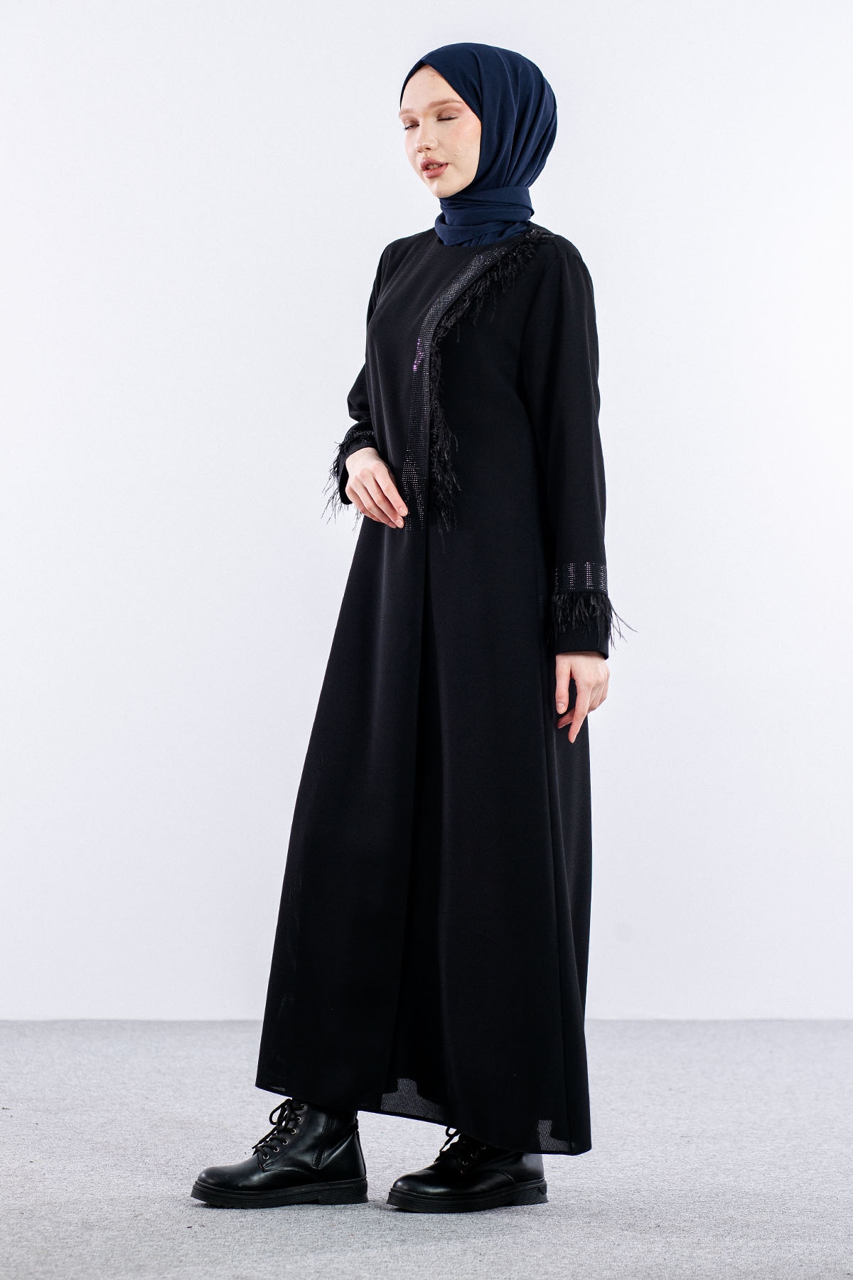 Y2110 Ferace 42-52 - Siyah - 3
