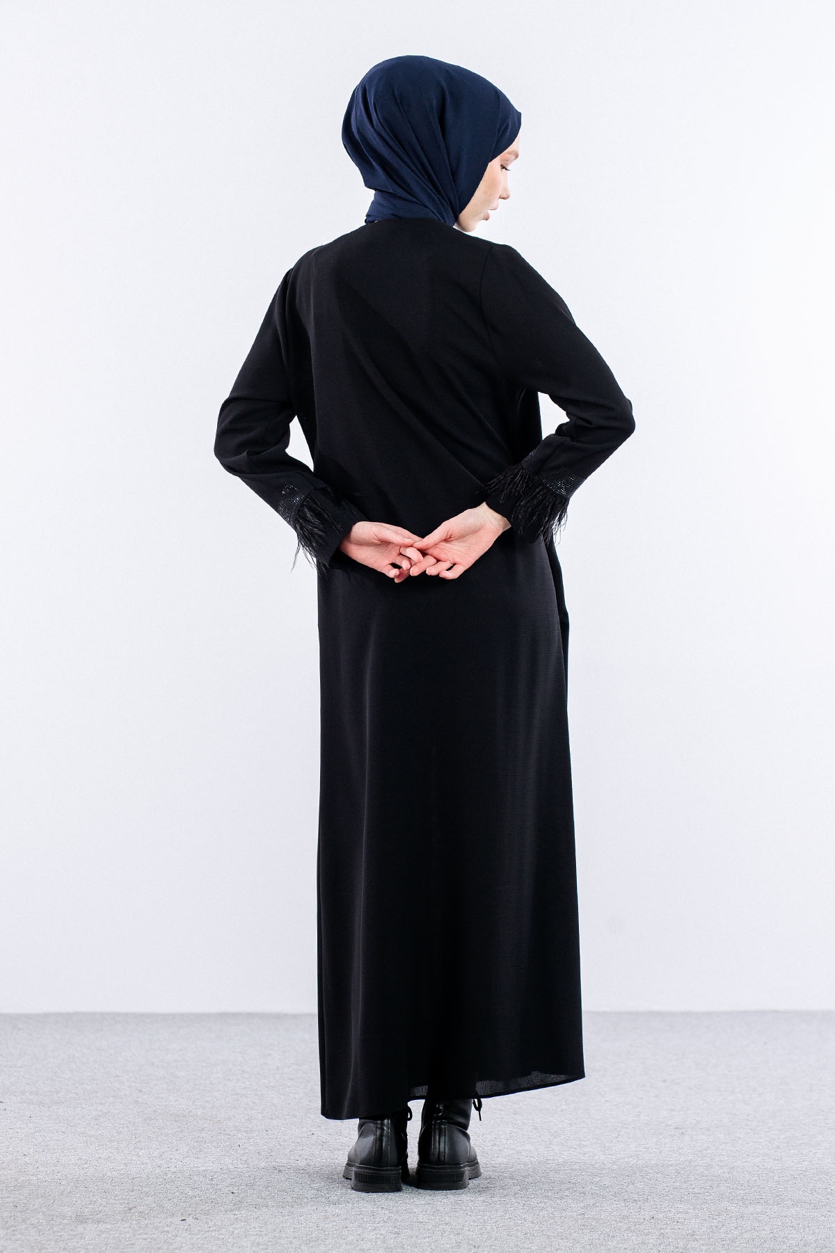 Y2110 Ferace 42-52 - Siyah - 4